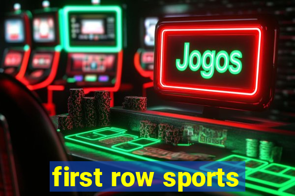 first row sports